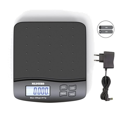Digitale paketwaage 30kg - digitale,