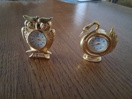 Miniatur uhren 2 stück - 2,
