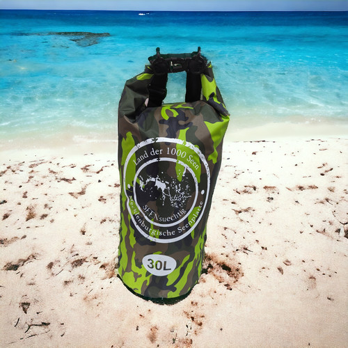 Dry bag grün camouflage - bag,