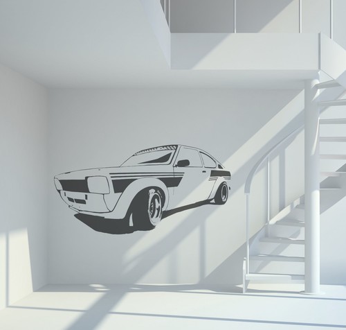 Wandtattoo opel kadett coupe - wandtattoo,
