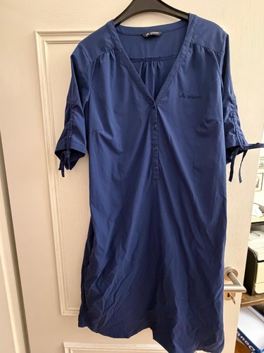 Vaude reise kleid blau - vaude, 44