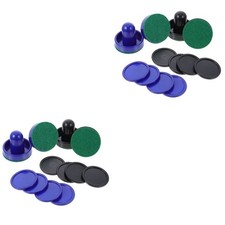 4 Sets Air Hockey Pucks Mini Eishockey Stück Air Hockey Tischzubehör