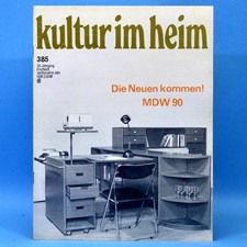 DDR Kultur im Heim 3 1985 MDW 90 Bauhaus Vorgärten Zypern Haustüren Überbau C