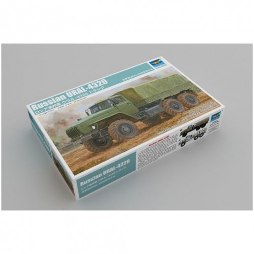 Trumpeter russian ural 4320 - trumpeter, ural-4320