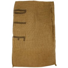 Dänischer Sandsack Jute Sack mit Zugband Armee Hochwasser Gewebesack 70x45 cm