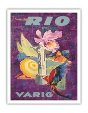 Rio Brazil - Varig Airlines -
