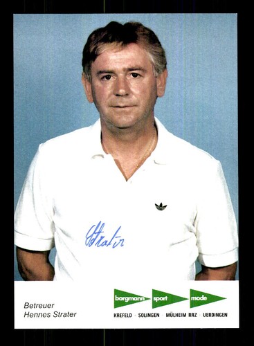 Hennes strater autogrammkarte - strater,