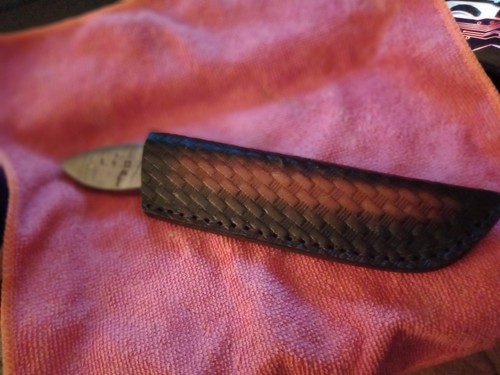 Messer aus damast damaszener - damast,