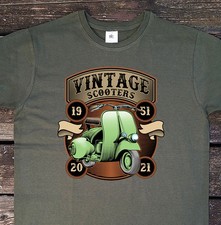 T-Shirt mit Scooter Print für