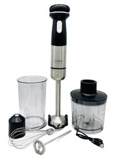 CASO Click & Mash - kabelloses 4 in 1 Stabmixer Set, akkubetrieben