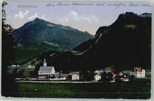 Sachrang chiemgau 1926 - chiemgau, x