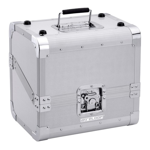 Reloop record case silver - record,