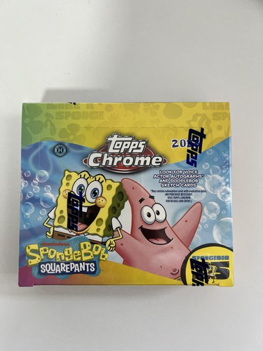 2025 topps chrome spongebob - chrome,