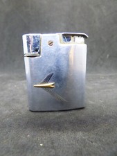 Vintage RONSON VARAFLAME Feuerzeug Chrom Goldpfeil Made In England