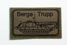 Patch: "Berge Trupp", Bergepanzer Büffel
