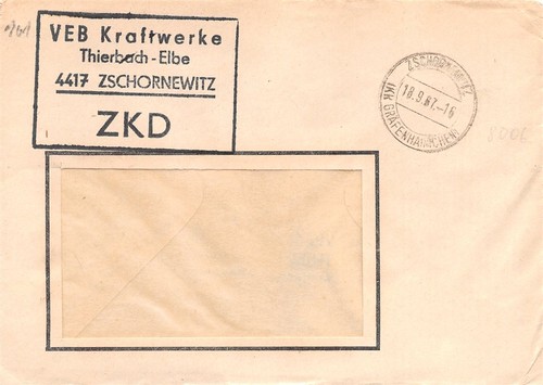 415513 ddr zkd dienstblg - dienstblg., veb