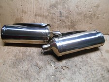 Triumph 1050 Speed Triple 2008-10 Auspuff links rechts Schalldämpfer Endrohr ori