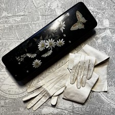 Vintage Handschuhfach mit