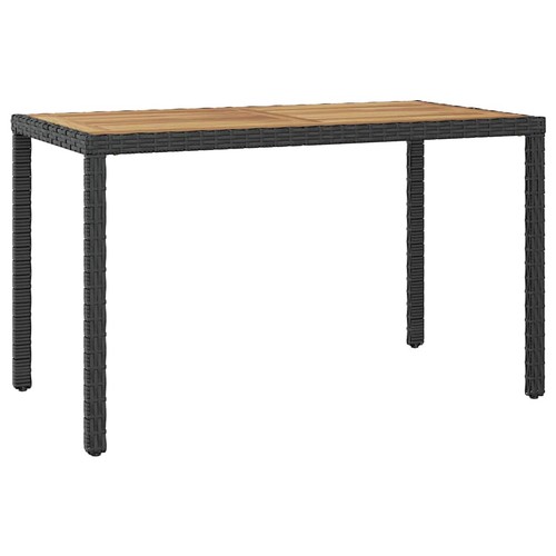 Vidaxl gartentisch schwarz - schwarz, und