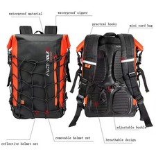 Motorrad Rucksack Helmfach