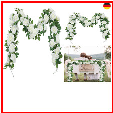Künstliche Rosen-Girlande | 200 cm | Hochzeit Deko