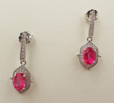 Topas- Ohrhänger, Ohrringe