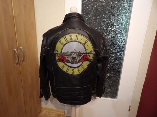 Guns roses lederjacke - n’roses, 90er