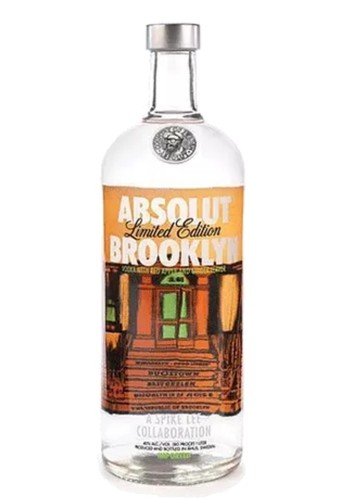 Absolut vodka brooklyn empty - absolut,