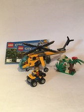 Lego 60158 Dschungel Frachthubschrauber mit original Bauanleitung komplett