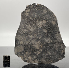 REBIANA 002, Meteorit, 31g Scheibe, Eukrit, von VESTA, zwischen Mars und Jupiter