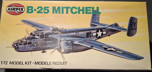 Airfix mitchell 1 - airfix, b-25