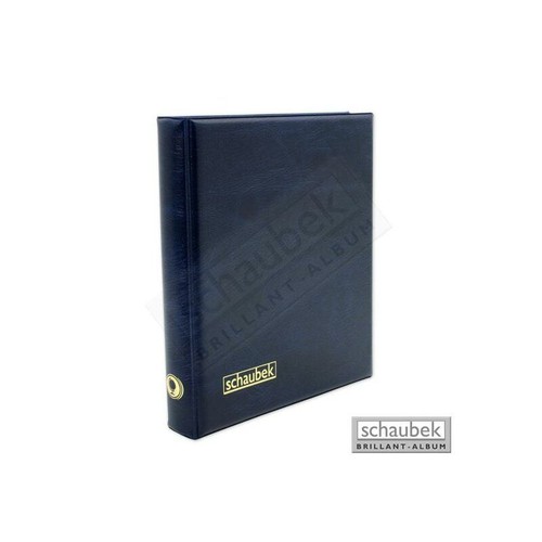 Schaubek münzalbum blau - schaubek,