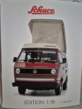 Schuco 1:18 VW T3 Camper Westphalia Joker in OVP, Umbau auf Echtalu Felgen 