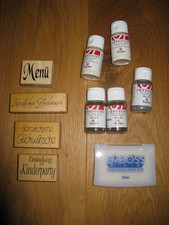 10 x Embossing Set Stempel