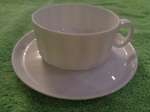 Teetasse tlg polygon weiß - 2,