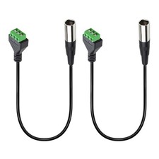 Mini XLR 3 Pin Stecker auf 3