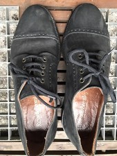 Russell & Bromley Business Schuhe, Handarbeit, Halbschuhe, Leder Schwarz, 41