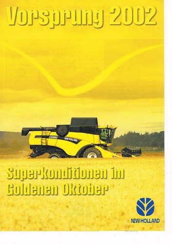 New holland mähdrescher - new-,