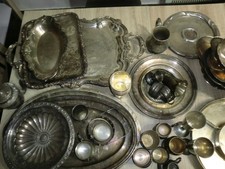 Konvolut Geschirr  versilbert