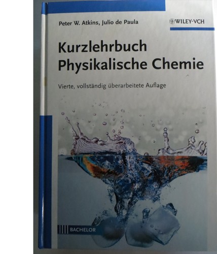 Peter atkins kurzlehrbuch - w., atkins,