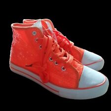 Glitzerschuhe orange