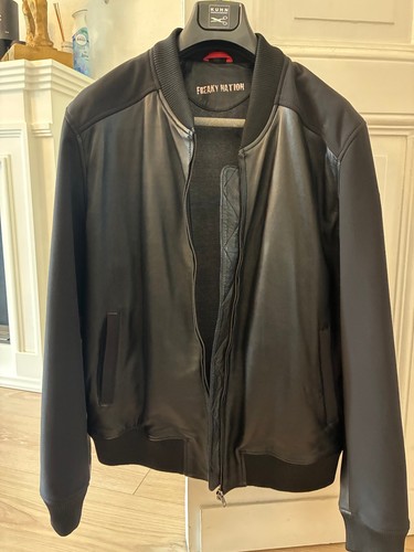 Freaky nation leder - nation, leder-blouson