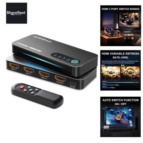 Hdmi switch 3x1 8k - 3x1,,