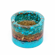 Orgonit Teelichthalter mit