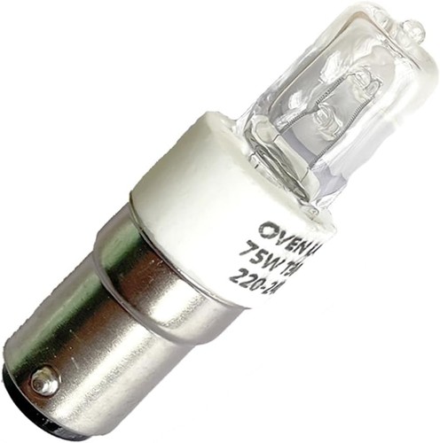 Halogen bulb b15d 75w - bulb,