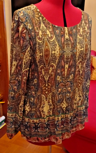 Bluse damen braun beige gr - damen,