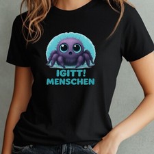 Funshirt Spinne mit Ekelblick