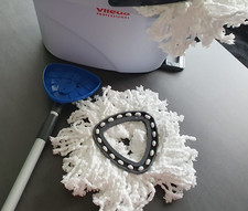 4 Stück Vileda Ersatz-Mop Möppe für Wischeimer-Set UltraSpin Mini Ready-to-Go