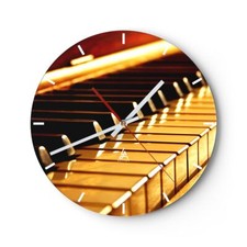 Modern Wanduhr 40x40cm Rund