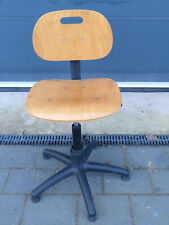 Mey Chair PW1 Stuhl Holz Drehstuhl Arbeitsdrehstuhl gebraucht #FF